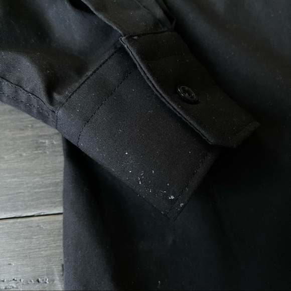 Zara Shirts Zara Man Slim Fit Black Button Down Dress Shirt Poshmark